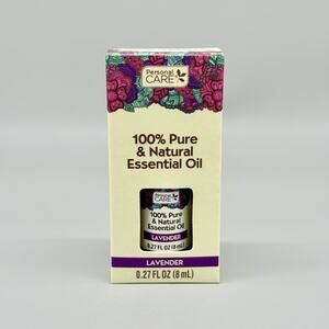 Personal Care 100% Pure & Natural Essential Oil Lavender 0.27 FL oz / 8 mL
